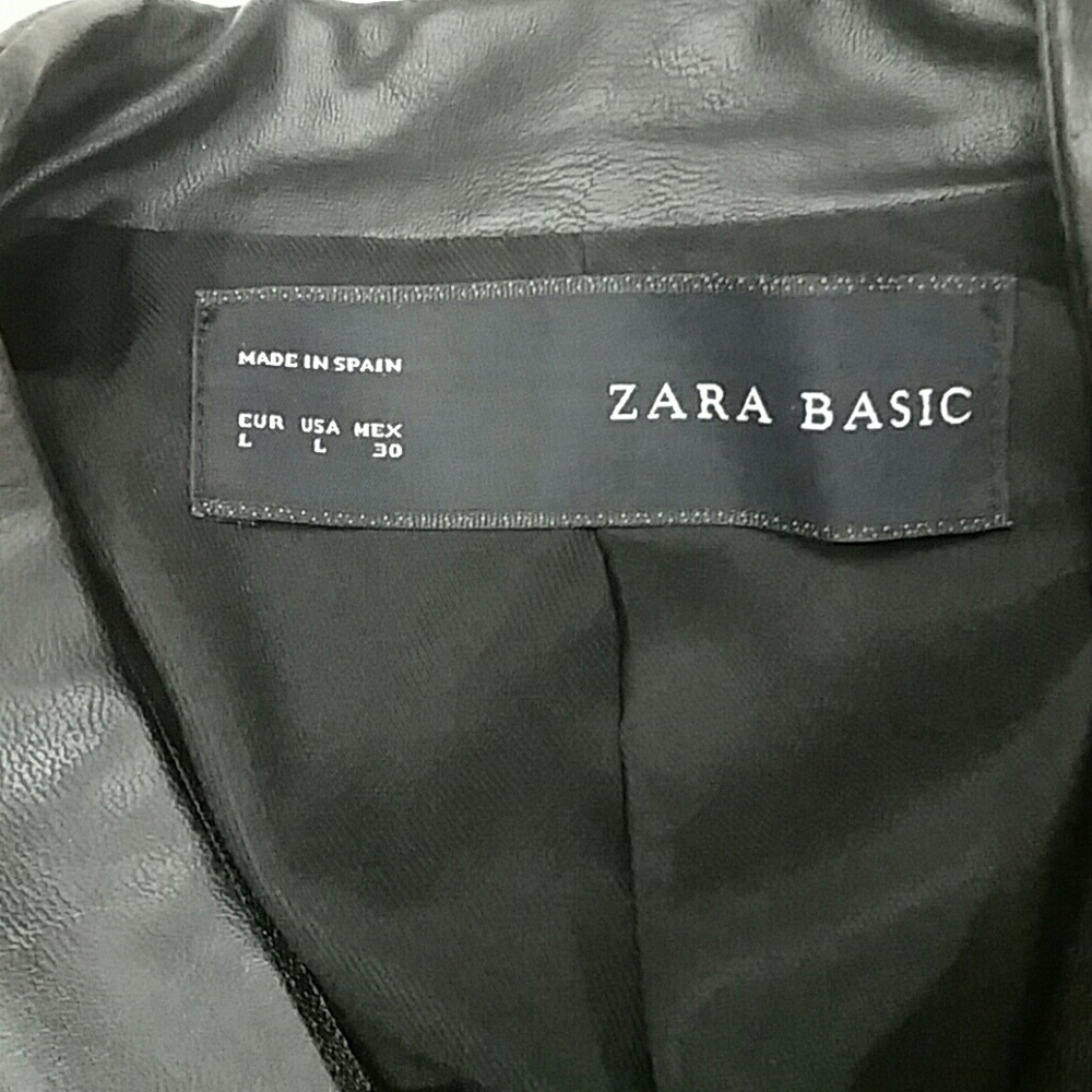 Zara Basic Floral Jacket Size Large - image 4